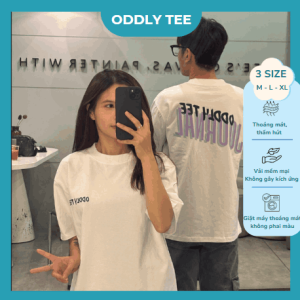 Áo Phông Unisex ODDLY TEE – JOURNAL BACKPRINT