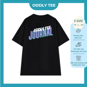 Áo Phông Unisex ODDLY TEE – JOURNAL BACKPRINT
