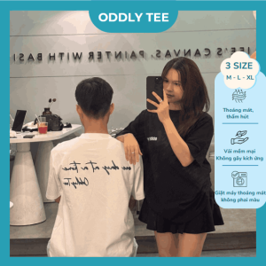 Áo Phông Oddly Tee Minimal Quote – One Day At A Time
