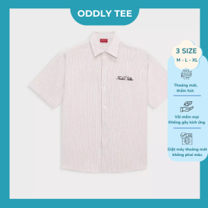 Áo Sơ Mi Oxford Cộc Tay Stars Shirt 2025 – Thanh Lịch, Mát Mẻ, Cá Tính