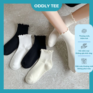 TẤT CỔ BÈO 3 MÀU BASIC - PHỤ KIỆN NHỎ, NÂNG TẦM PHONG CÁCH
