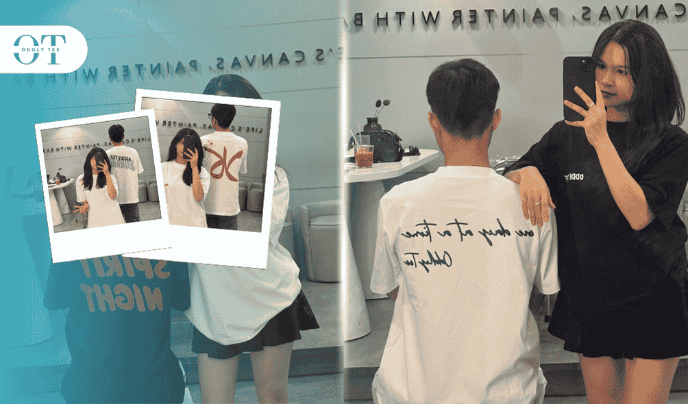 Áo phông đôi đẹp không sến
